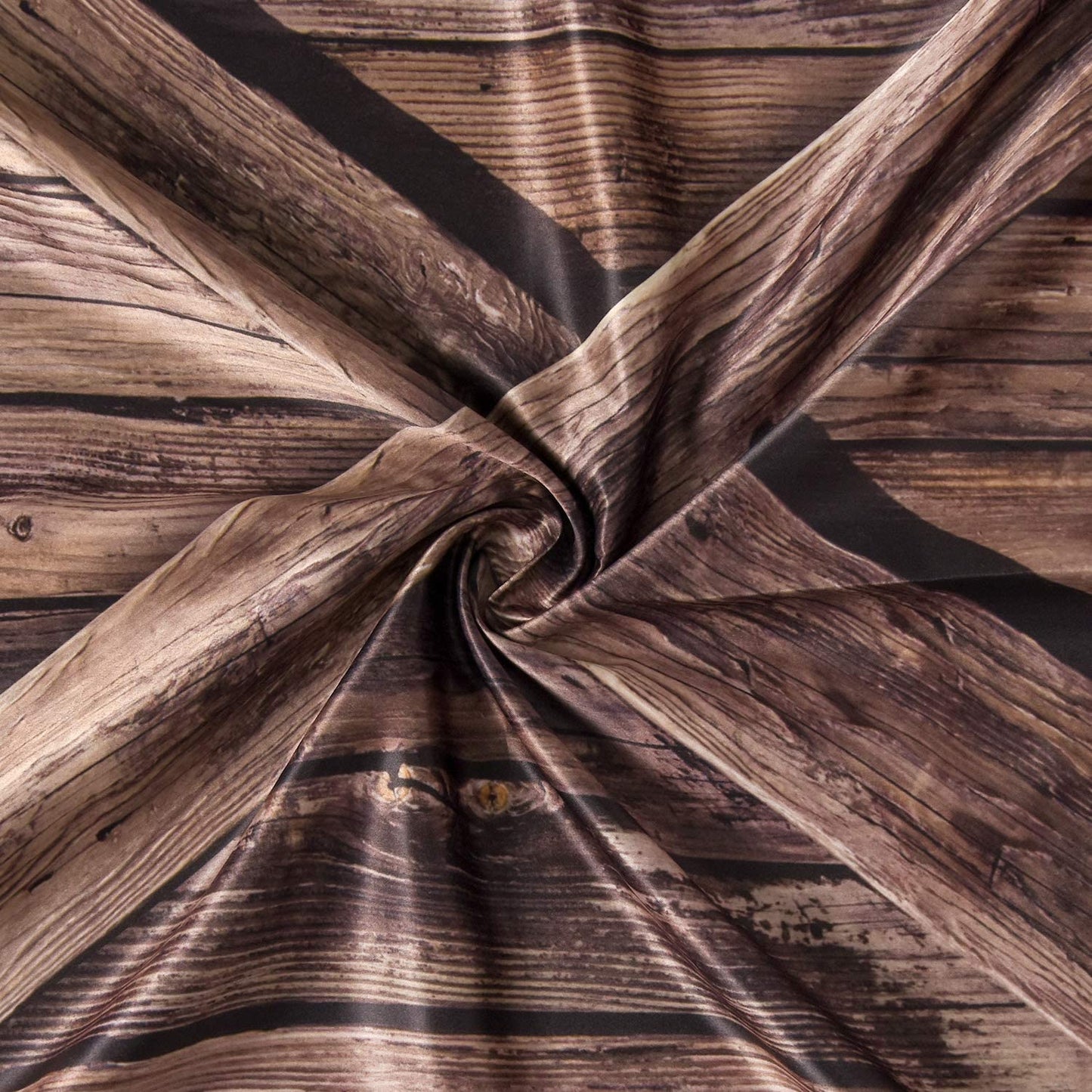 Alishomtll Brown Barn Door Curtains ,Rustic Farmhouse Decor Drapes for Living Room Bedroom,2 Panels