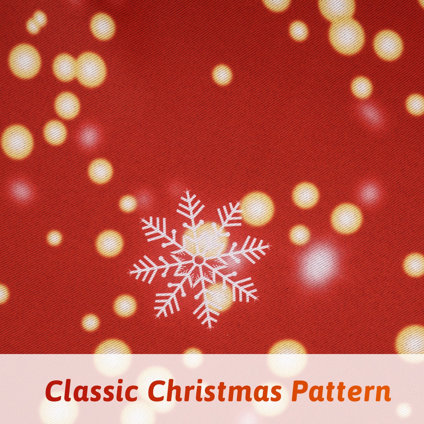 Alishomtll Christmas Blackout Curtains Snowflake Room Darkening Grommet Window Drapes for Living Room , 52" x63", Red, Set of 2 Panels