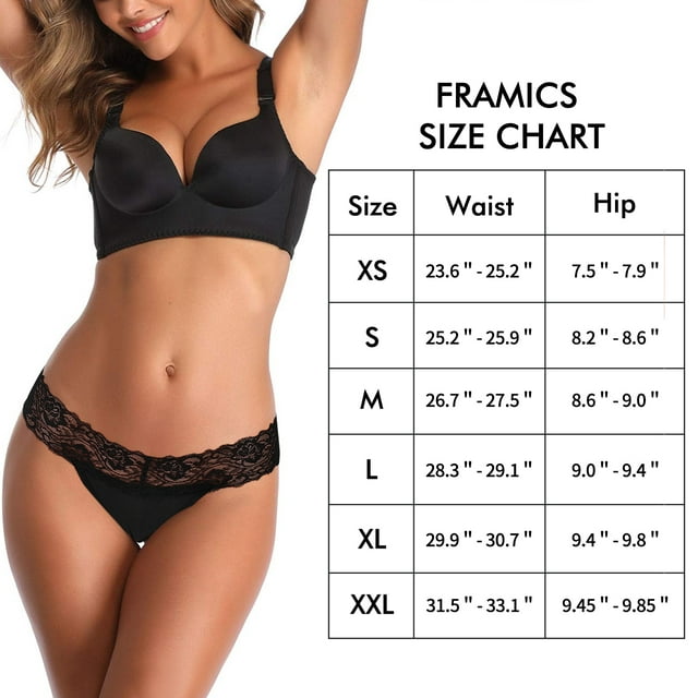 Sunm Boutique Lace Thongs for Women Cotton Thongs Underwear Pack 16 PACK