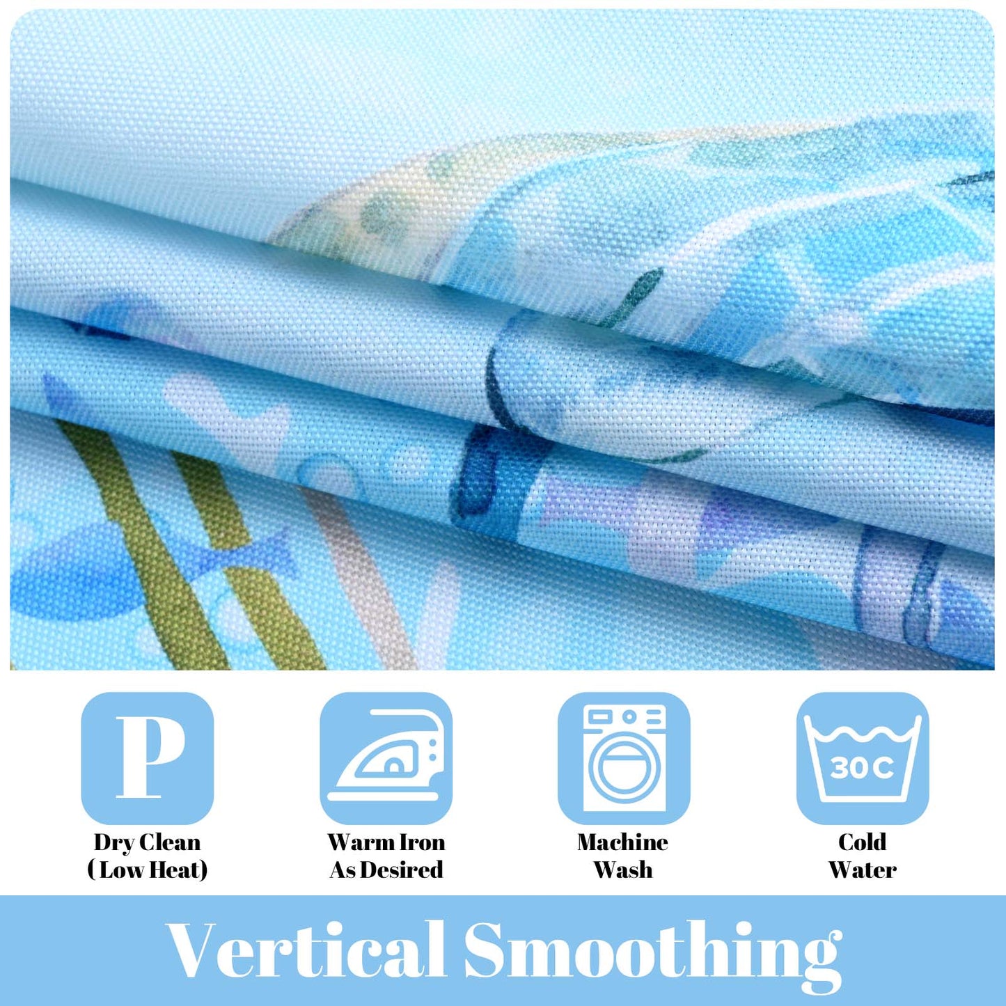 Alishomtll Kitchen Curtains Sea Turtle Valance Swag Curtains Ocean Beach Window Drapes,28" W x 36" L,2 Panels,Rod Pocket