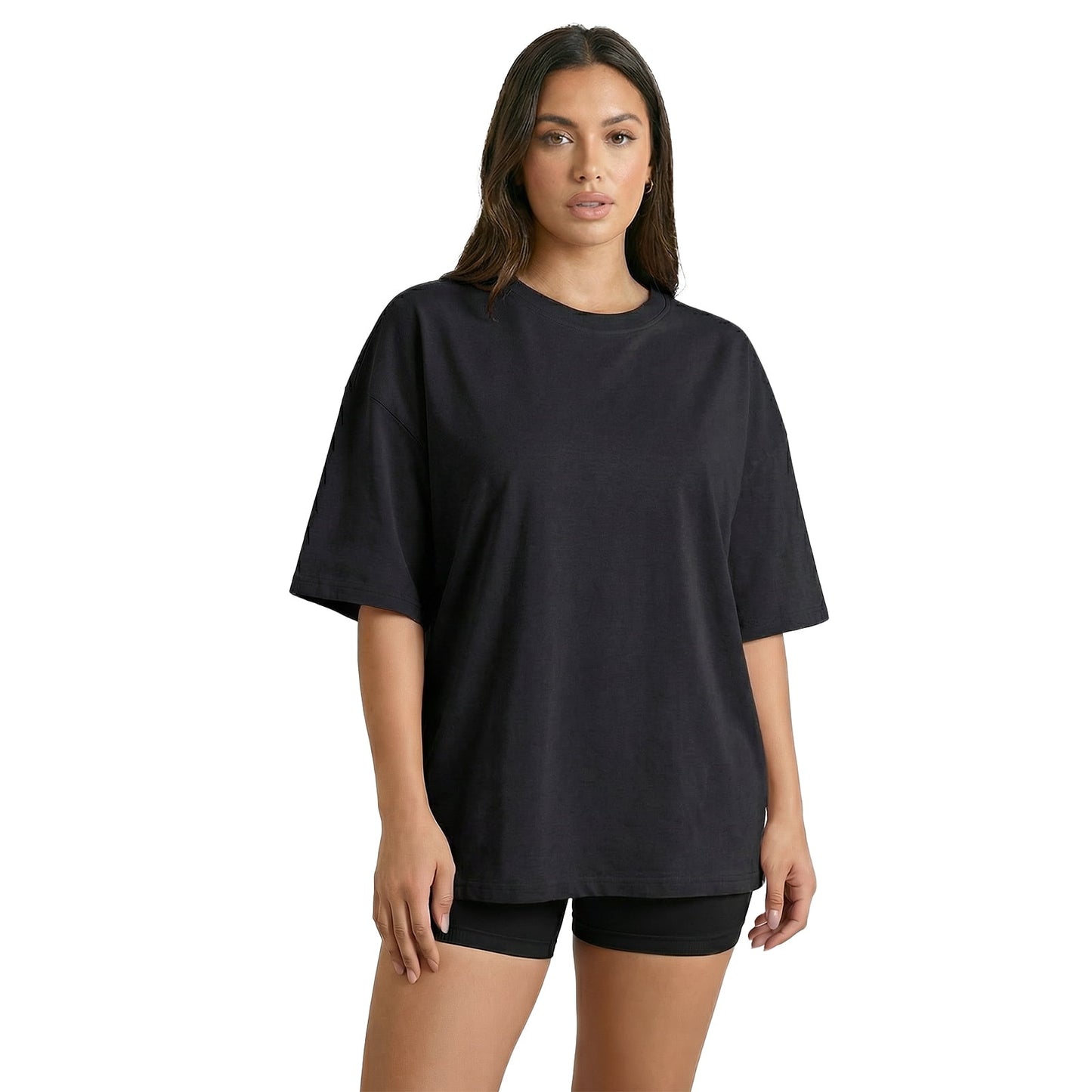Gingprous Womens Oversized Tshirt Short Sleeve Crew Neck Tee Shirt Casual Workout T Shirt