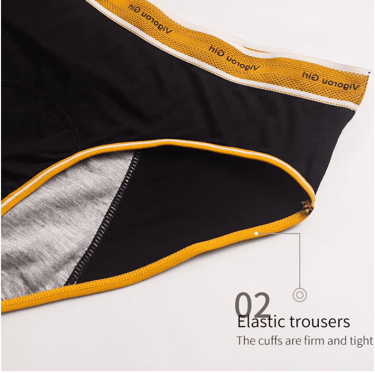 Sunm Boutique Women's Hipster Period Panties Postpartum Teens Menstrual Underwear 5-Pack