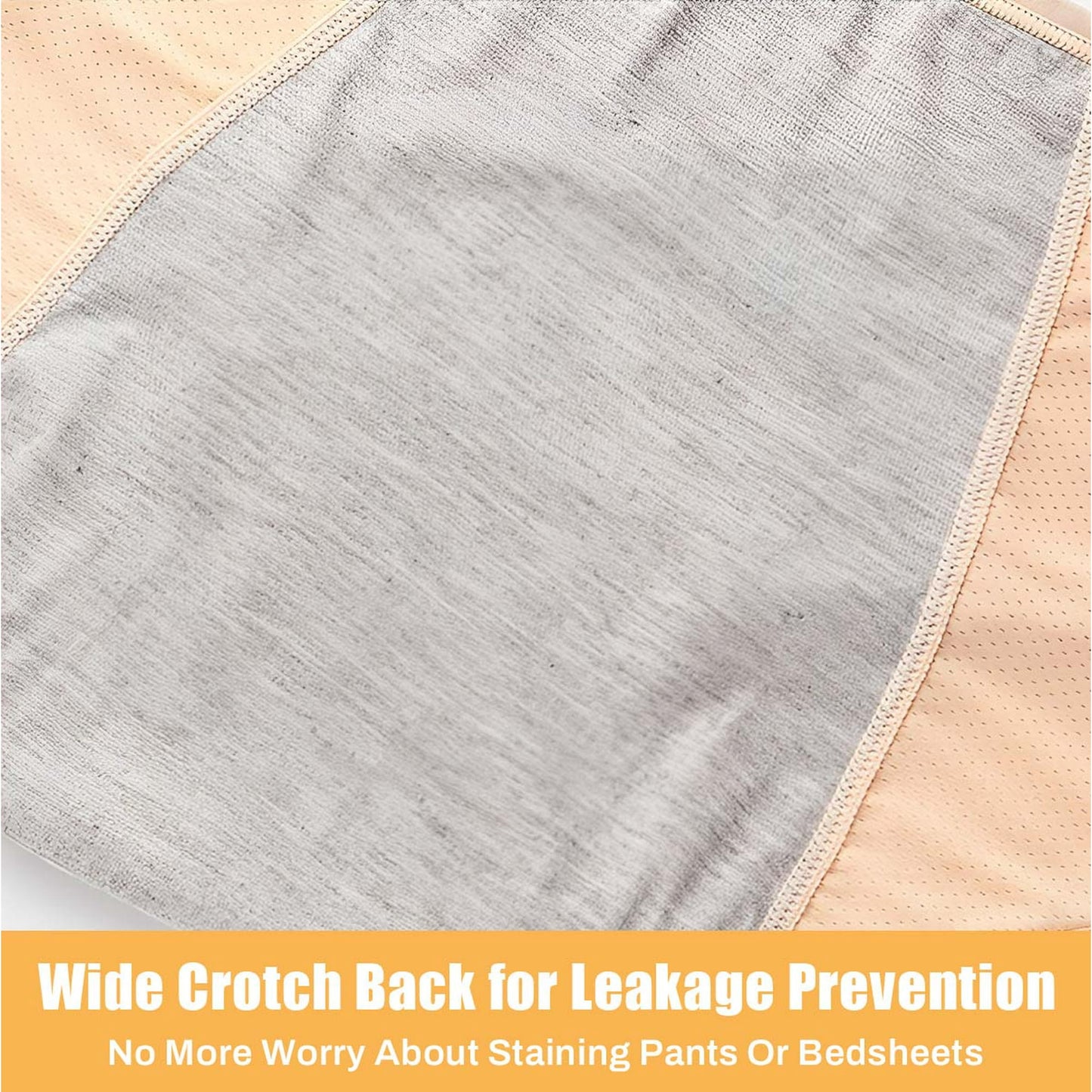 Sunm Boutique Eco-Friendly Period Panties: Leak-Proof Reusable Underwear with Moisture-Wicking Cotton, Full Coverage Absorbent Protection