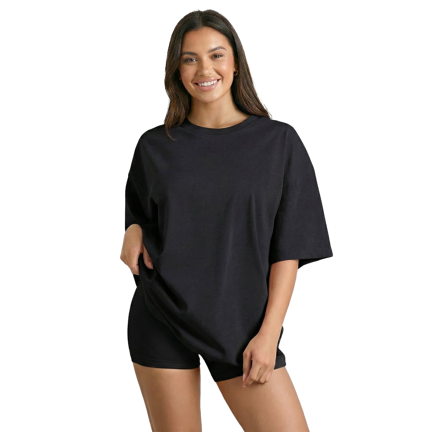 Gingprous Womens Oversized Tshirt Short Sleeve Crew Neck Tee Shirt Casual Workout T Shirt