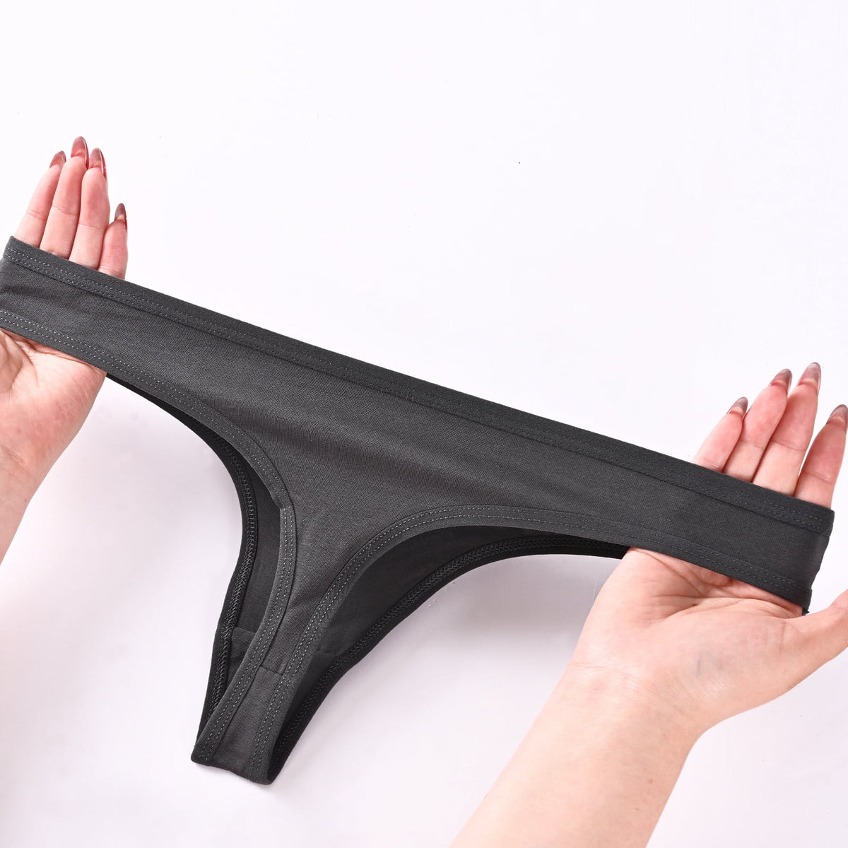 Sunm Boutique Cotton Underwear for Wome, Low Rise No Show Breathable Underwear Underwear Bikini Panties 12 Packs