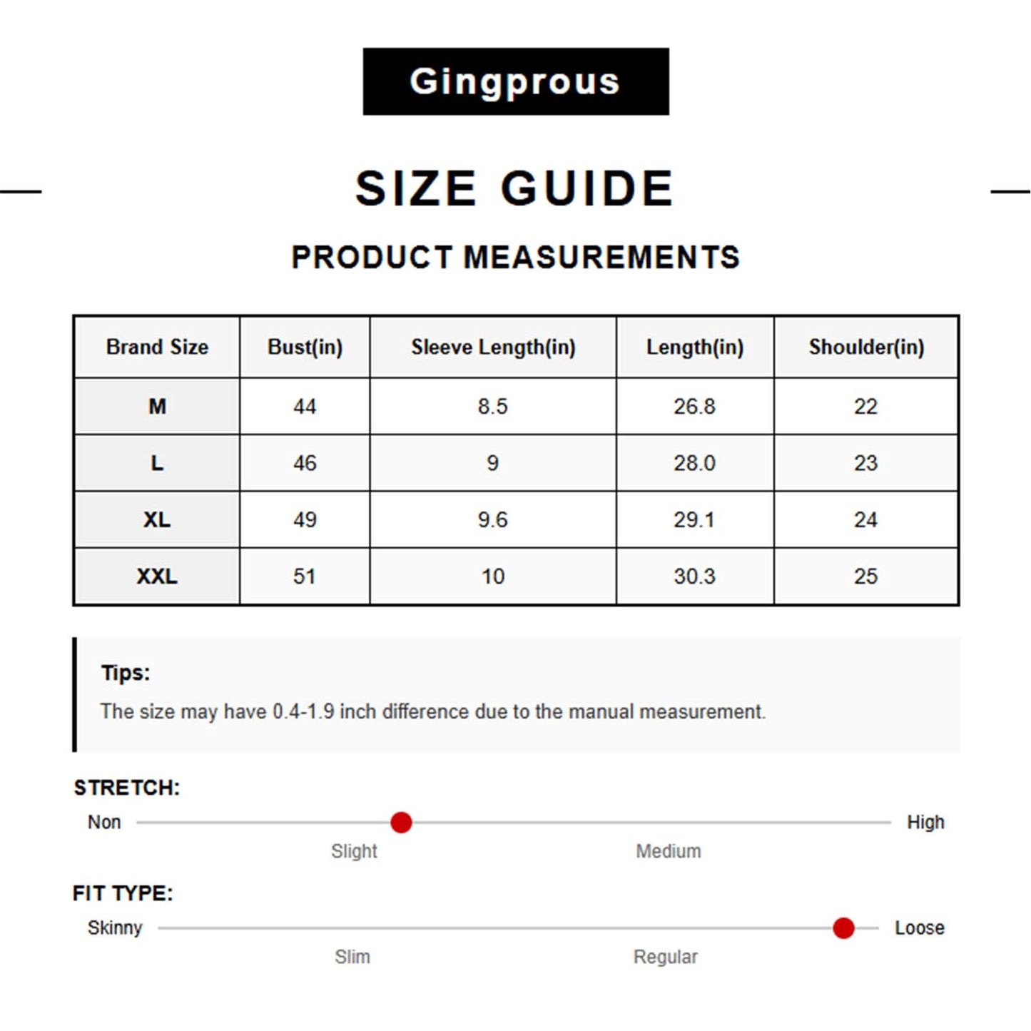 Gingprous Womens Oversized Tshirt Short Sleeve Crew Neck Tee Shirt Casual Workout T Shirt