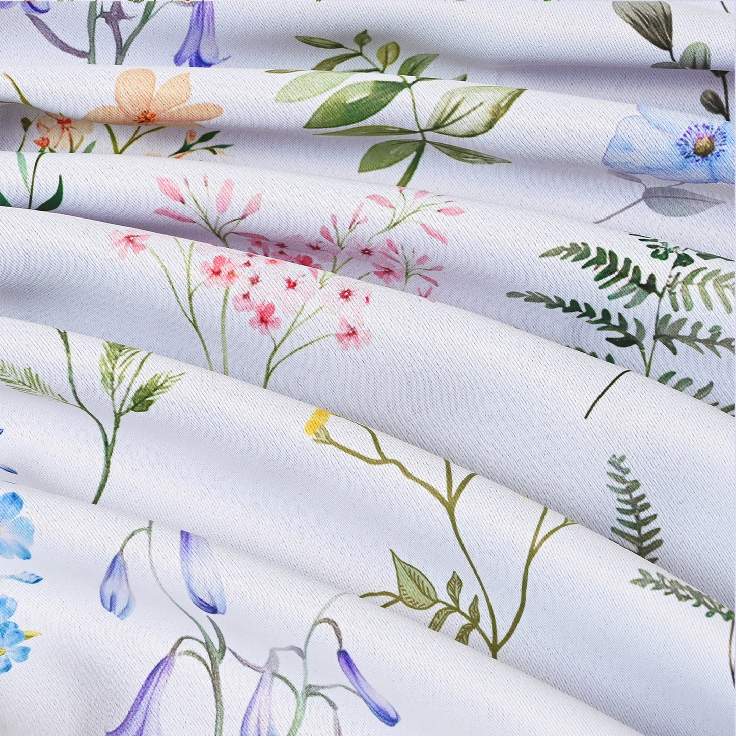 Alishomtll Blackout Curtains Floral Printed Thermal Insulated Window Drapes for Bedroom Living Room 84 Inches Long,52" Wide, 2 Panels