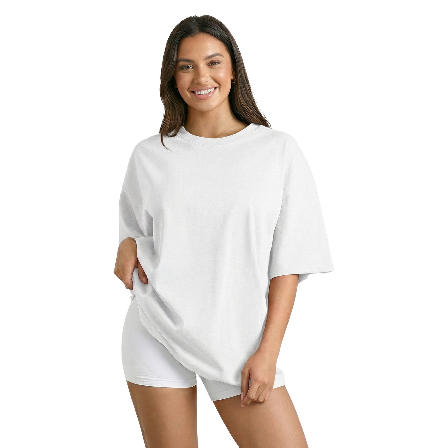 Gingprous Womens Oversized Tshirt Short Sleeve Crew Neck Tee Shirt Casual Workout T Shirt