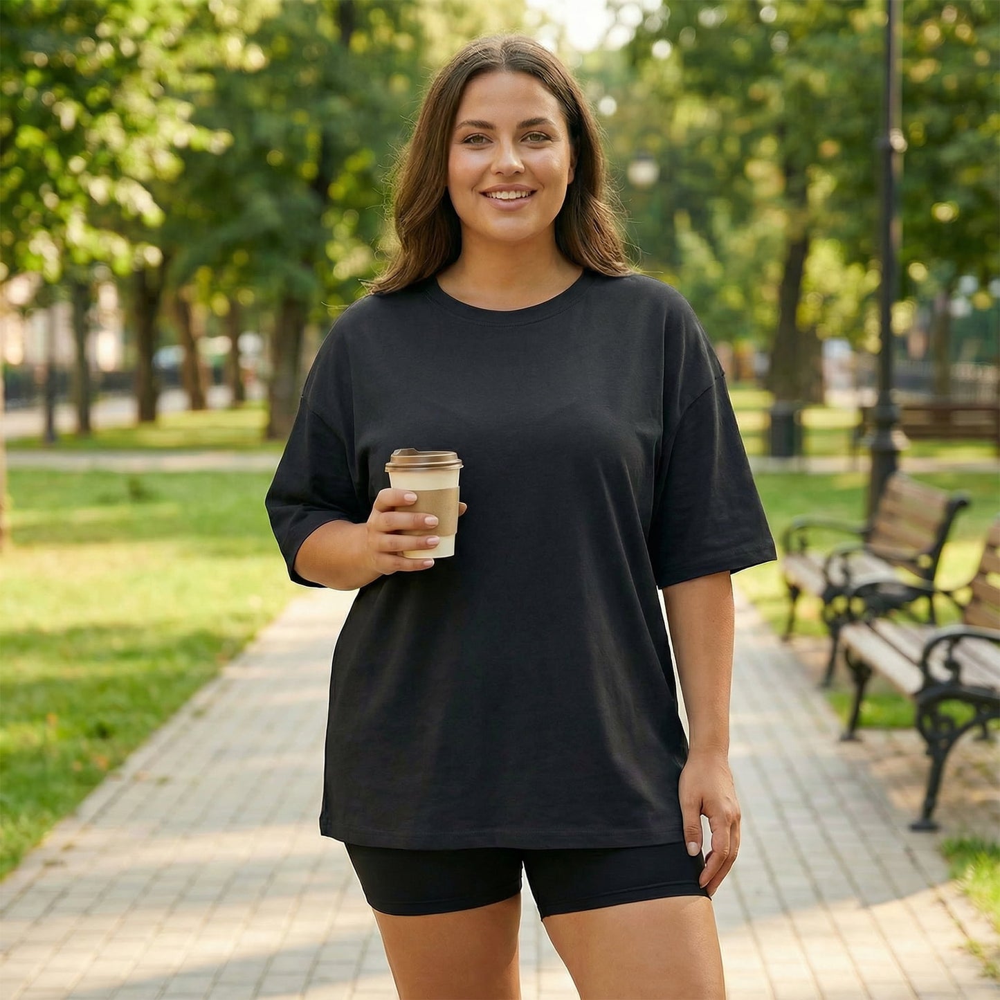 Gingprous Womens Oversized Tshirt Short Sleeve Crew Neck Tee Shirt Casual Workout T Shirt