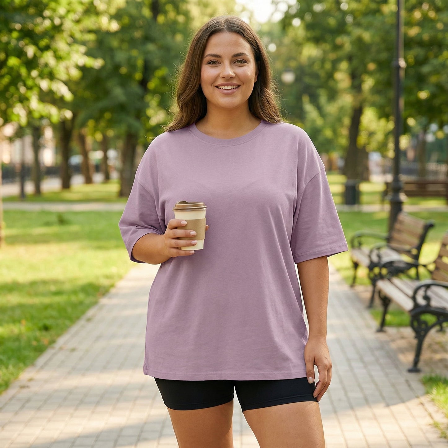 Gingprous Womens Oversized Tshirt Short Sleeve Crew Neck Tee Shirt Casual Workout T Shirt