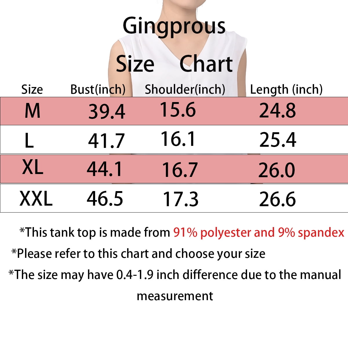 Gingprous V Neck Pleated Tank Tops for Women Sleeveless Casual Business Blouse Summer Spring Lightweight Comfy Vest Shirt